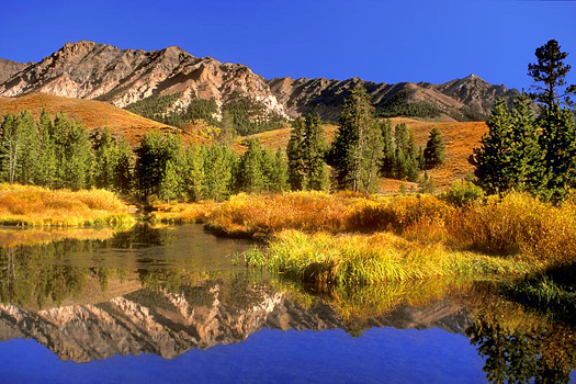 Sawtooth Mountains, Easley Peak by Don Paulson