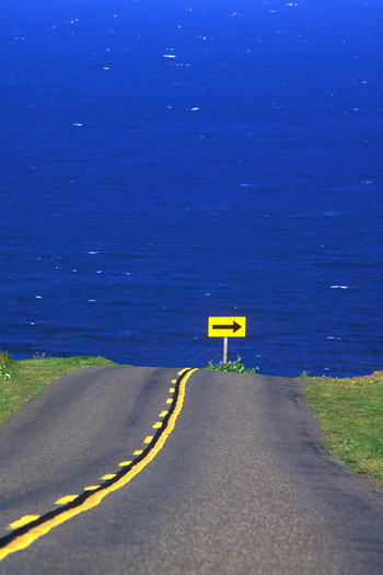 Road Sign by Don Paulson