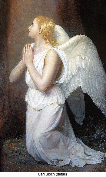 The Resuurection (detail) by Carl Bloch