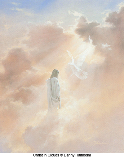 Christ In Clouds