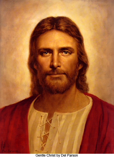 The Gentle Christ by Del Parson