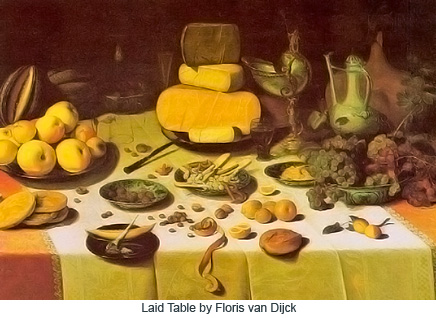 Laid Table by Floris van Dijck