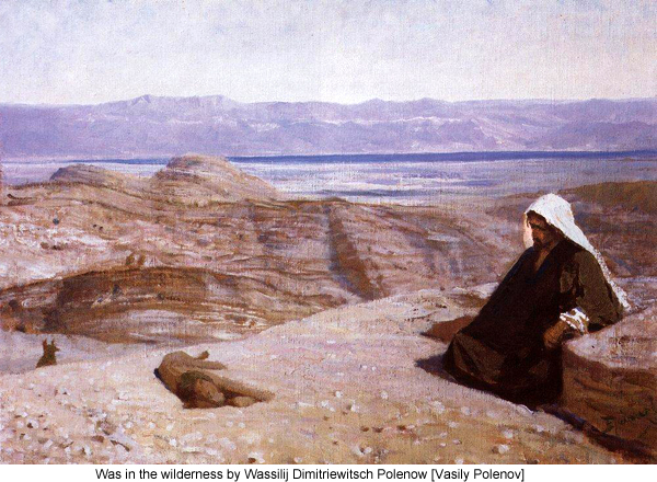 Was in the wilderness by Wassilij Dimitriewitsch Polenow [Vasily Polenov]