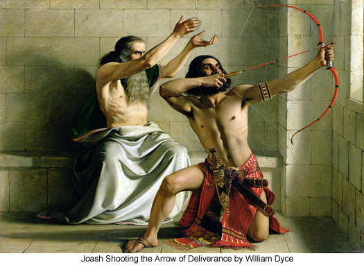 Joash Shooting the Arrow of Deliverance by William Dyce