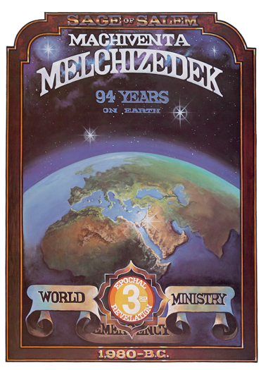 Melchizedek by John Byron - Poster