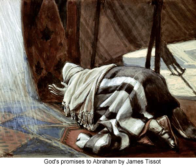 God's promises to Abraham by James Tissot