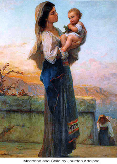 Mary, Devoted Mother Of The Infant Child of Promise
