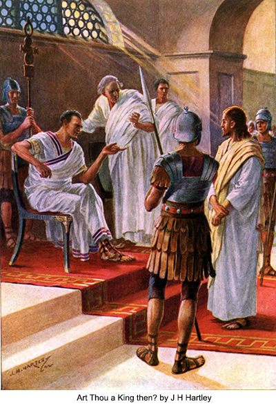 Pilate Interrogates Jesus Privately