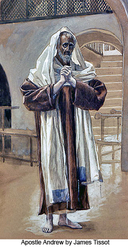 Apostle Andrew by James Tissot