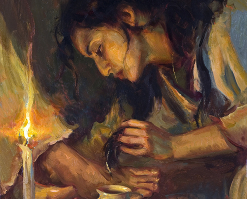 Jesus as healer paintings
