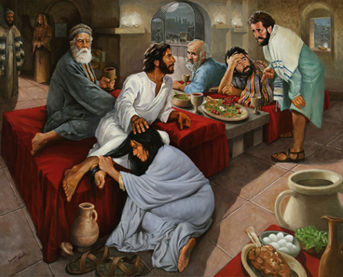 The final days of Jesus paintings