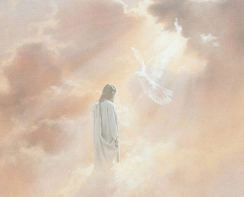 Christ in Clouds by Danny Hahlbohm