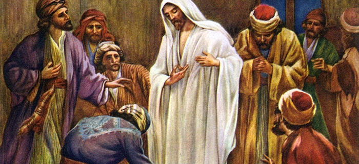 Jesus appears to the disciples by William Hole