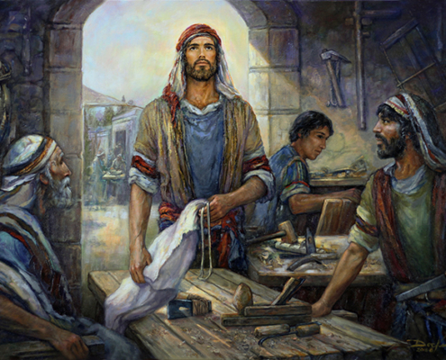 Paintings from the life of Jesus, the untold story