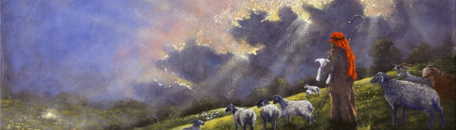 Christmas Shepherd slide