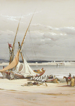General View of Tyre by David Roberts General View of Tyre by David Roberts