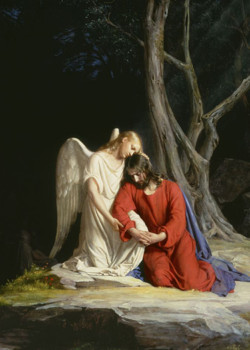 Agony in the Garden by Carl Bloch Agony in the Garden by Carl Bloch