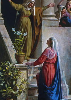 Mary and Elizabeth by Carl Bloch Mary and Elizabeth by Carl Bloch