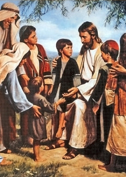 Jesus Teaches the Children by Del Parson Jesus Teaches the Children by Del Parson