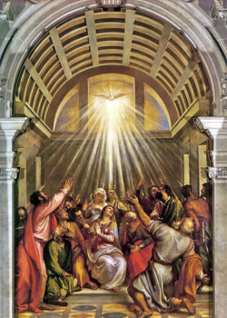 Pentecost by Titian Pentecost by Titian