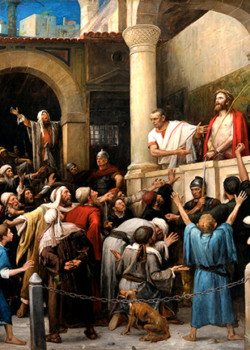 Ecce Homo by Mihály Munkácsy Ecce Homo by Mihály Munkácsy