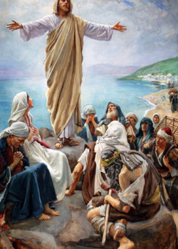 Come Unto Me by Harold Copping Come Unto Me by Harold Copping