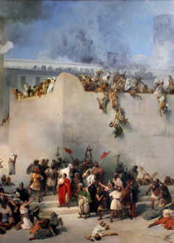 Destruction of the Temple of Jerusalem by Francesco Hayez Destruction of the Temple of Jerusalem by Francesco Hayez