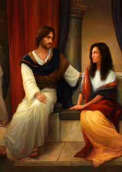 Rebecca's Marriage Proposal (Jesus' 19th Year) by Russ Docken Rebecca's Marriage Proposal (Jesus' 19th Year) by Russ Docken