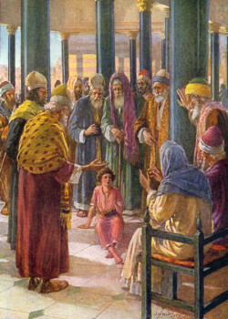 Jesus among the doctors by J H Hartley Jesus among the doctors by J H Hartley