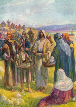 The feeding of the five thousand by J H Hartley The feeding of the five thousand by J H Hartley