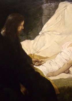 The Raising of the Daughter of Jairus by Gabriel Max The Raising of the Daughter of Jairus by Gabriel Max