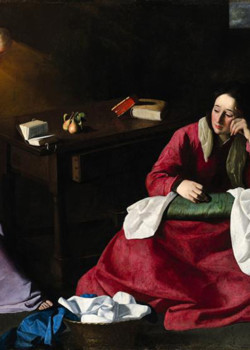 The House of Nazareth by Francisco de Zurbaran The House of Nazareth by Francisco de Zurbaran