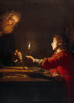 Childhood of Christ by Gerrit van Honthorst Childhood of Christ by Gerrit van Honthorst