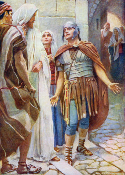 The Roman Centurian by Harold Copping The Roman Centurian by Harold Copping