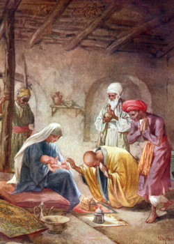 The Magi Bring Gifts by William Hole The Magi Bring Gifts by William Hole