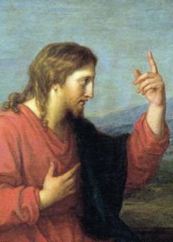 Christ and the Samaritan by the fountain (detail) by Angelika Kaufmann Christ and the Samaritan by the fountain (detail) by Angelika Kaufmann