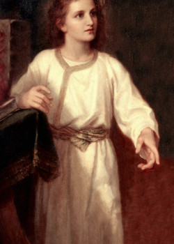 Jesus (detail) by Heinrich Hoffman Jesus (detail) by Heinrich Hoffman