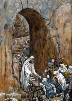 He Did No Miracles But He Healed Them by James Tissot He Did No Miracles But He Healed Them by James Tissot