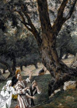 Jesus Went Out Into A Desert Place by James Tissot Jesus Went Out Into A Desert Place by James Tissot