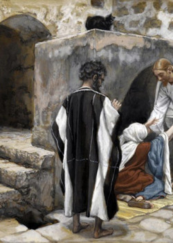 Healing of Simon's Mother in law by James Tissot Healing of Simon's Mother in law by James Tissot