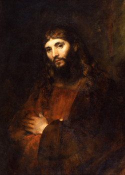 Portrait of Christ by Rembrandt Portrait of Christ by Rembrandt