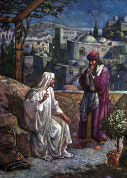 Jesus Counsels Nicodemus by William Hole Jesus Counsels Nicodemus by William Hole