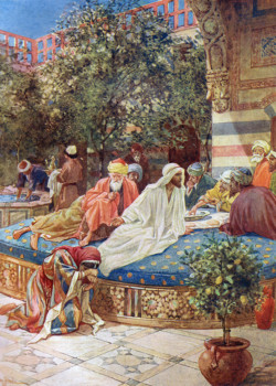 A Woman Anoints The Feet Of Jesus by William Hole A Woman Anoints The Feet Of Jesus by William Hole