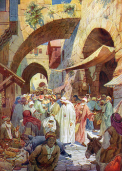 The Woman With The Issue Of Blood by William Hole The Woman With The Issue Of Blood by William Hole