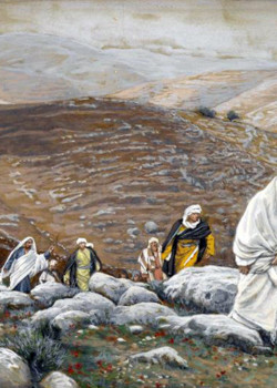 Jesus Goes Up to Jerusalem by James Tissot Jesus Goes Up to Jerusalem by James Tissot