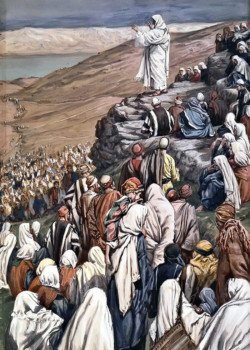 Jesus Preaches by James Tissot Jesus Preaches by James Tissot