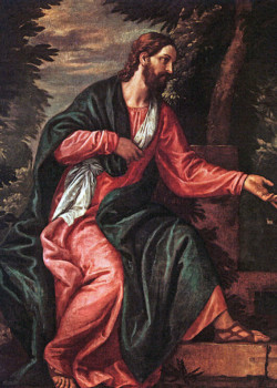 Jesus (detail) by Paolo Veronese Jesus (detail) by Paolo Veronese
