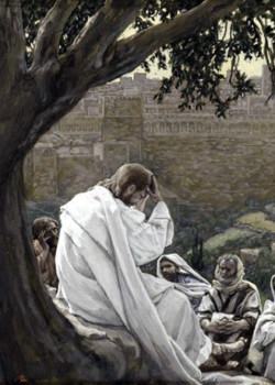 The Prophecy of the Destruction of the Temple by James Tissot The Prophecy of the Destruction of the Temple by James Tissot