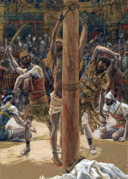The Scourging Of The Back by James Tissot The Scourging Of The Back by James Tissot