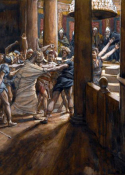 The Tribunal of Annas by James Tissot The Tribunal of Annas by James Tissot